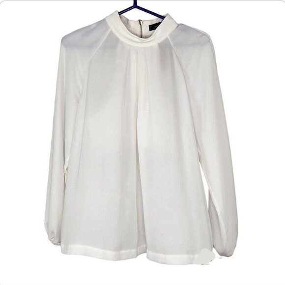 Robert Rodriguez Women's White Blouse - Picture 1 of 7